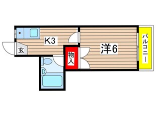 角田ハイツの物件間取画像